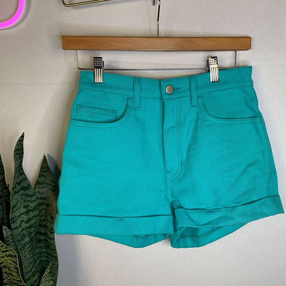 Turquoise Shorts